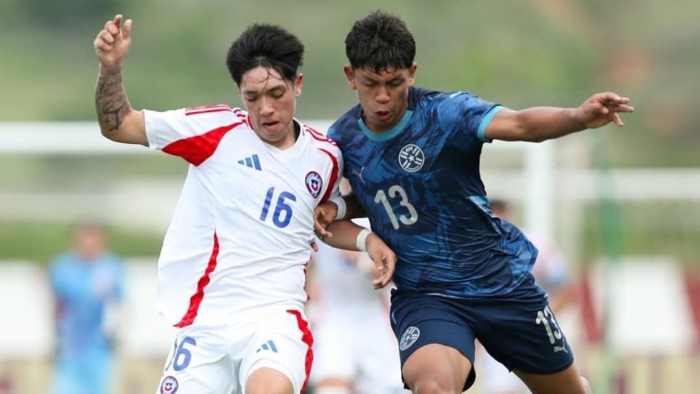 Amistoso Sub 17: Chile no pudo contra Paraguay y cayó por la cuenta mínima