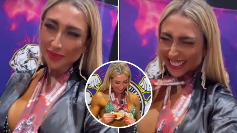 “Orgullosa de llevar dos medallas”: Nicole Moreno ganó torneo de culturismo en Bolivia