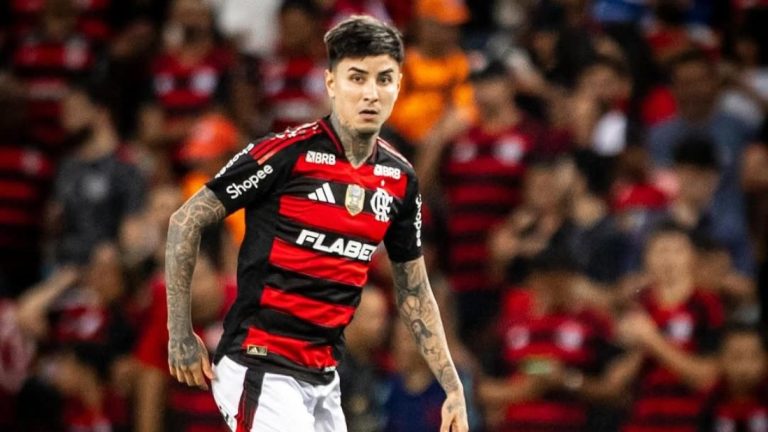Con Erick Pulgar de titular: Flamengo confirmó su formación para enfrentar al Bayern Múnich