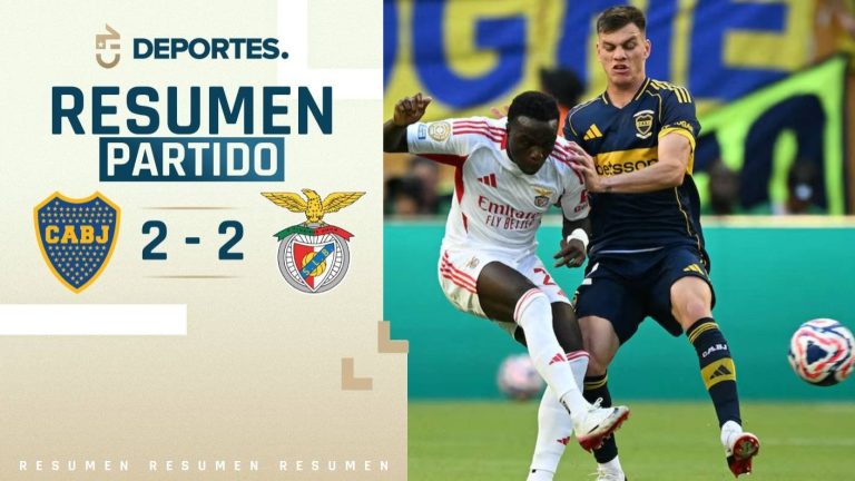 Boca vs Benfica | Goles, resumen y compacto del partido