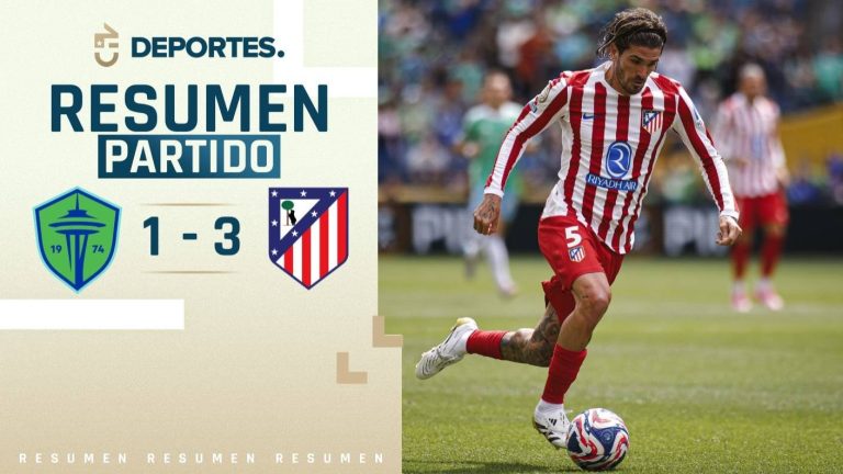 Seattle Sounders vs Atlético de Madrid | Goles, resumen y compacto del partido