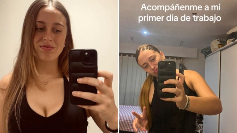 Joven se hace viral al ser despedida en su primer día de trabajo por común error