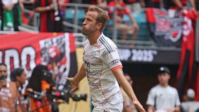 Letal: Harry Kane sacó un tremendo zurdazo y aumentó la ventaja del Bayern Múnich ante el Flamengo