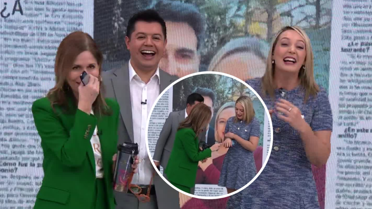 “La novia de Chile”: Allison Göhler reveló su anillo de compromiso en vivo con equipo de CHV Noticias