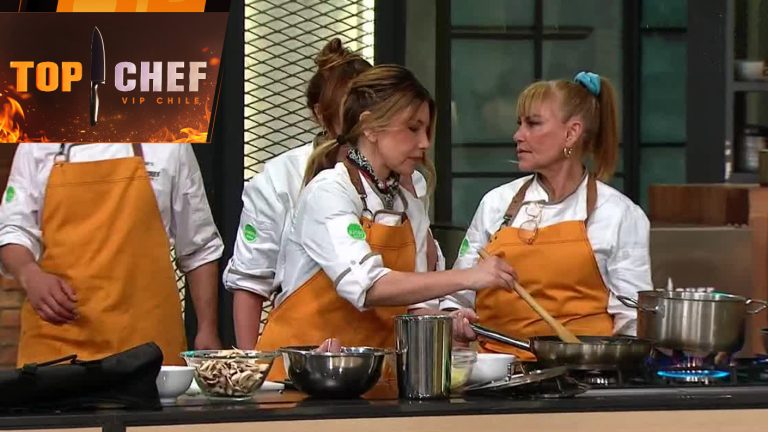 ¡Pilar Cox se enojó! Equipo amarillo sufrió asperezas durante preparación de completos