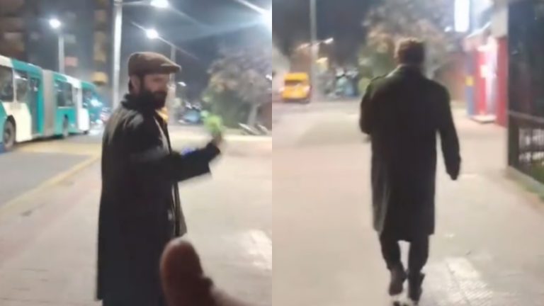 ¿Y los escoltas? Aclaran video donde aparece pdte. Boric caminando solo y de noche por Santiago