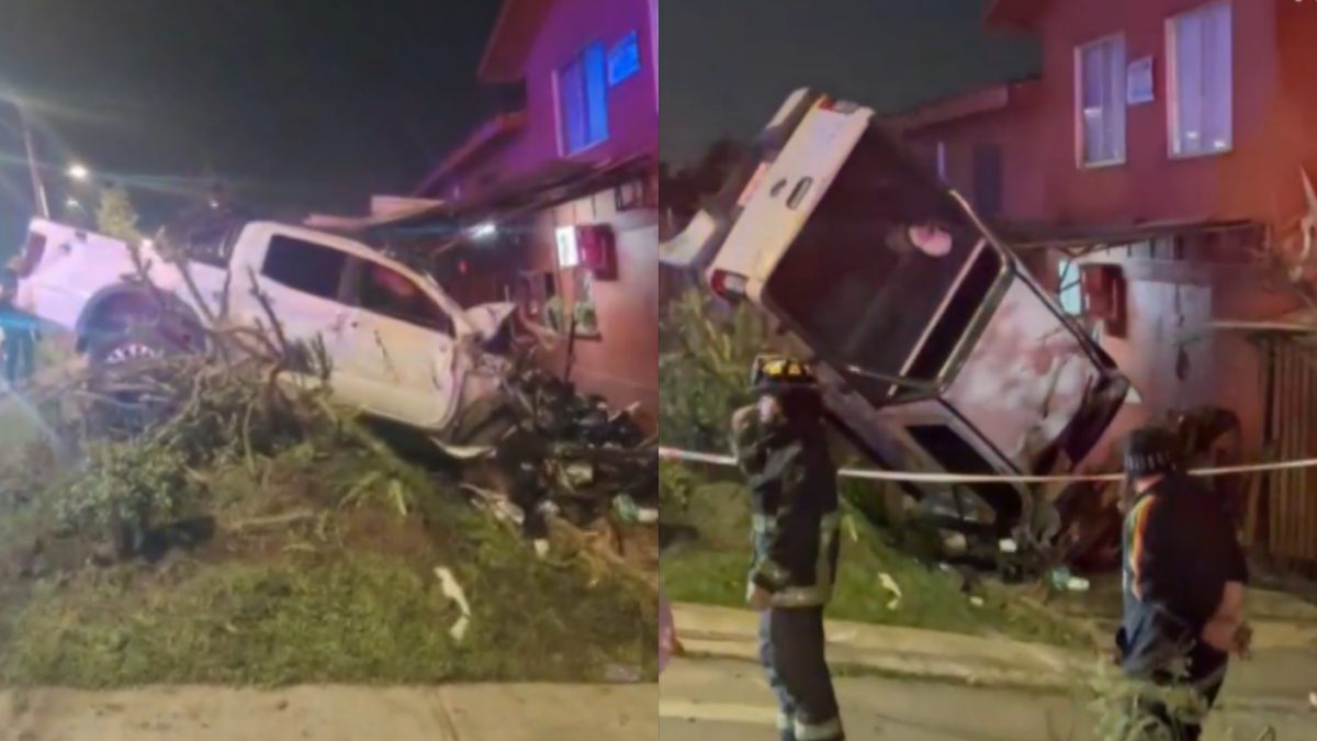 VIDEO | El impactante registro de una camioneta que pierde el control y ...