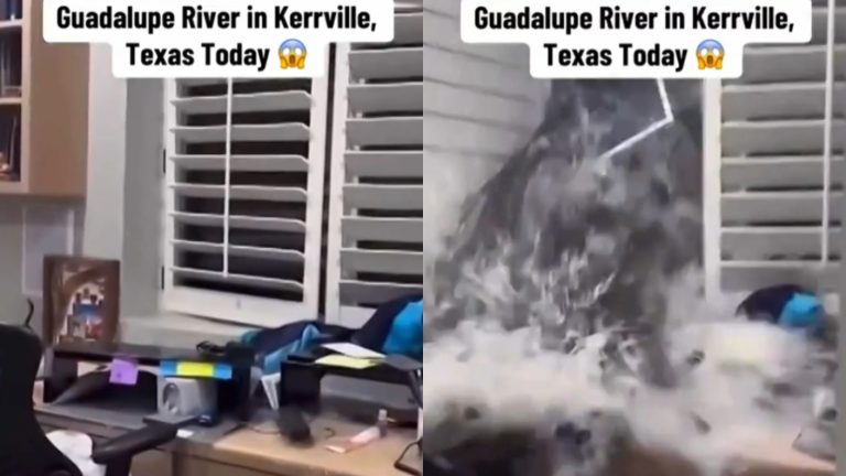 VIDEO | Suben a 104 los fallecidos: Así es el destructivo paso del río Guadalupe en Texas, EEUU