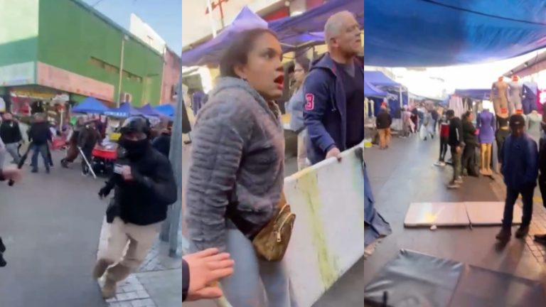 Balance de batalla campal en Meiggs: Cuatro inspectores resultaron lesionados