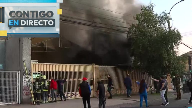 Nuevo incendio afecta local en Santiago Centro: Dueño del recinto fue condenado a cárcel por femicidio