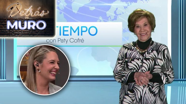 ¿Aprobado por Allison Göhler? Paty Cofré se lució al presentar el tiempo sin censura en Detrás del Muro
