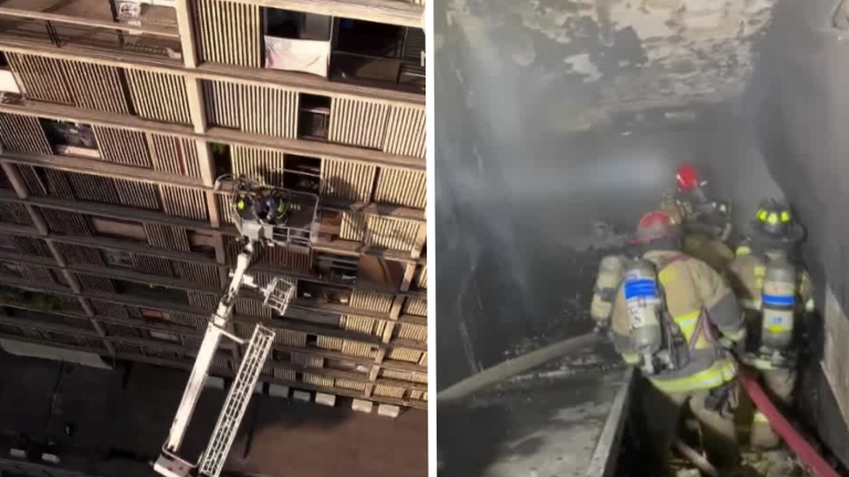 Bomberos llevan 17 horas combatiendo incendio en centro de Santiago: Revisa los cortes y desvíos de tránsito