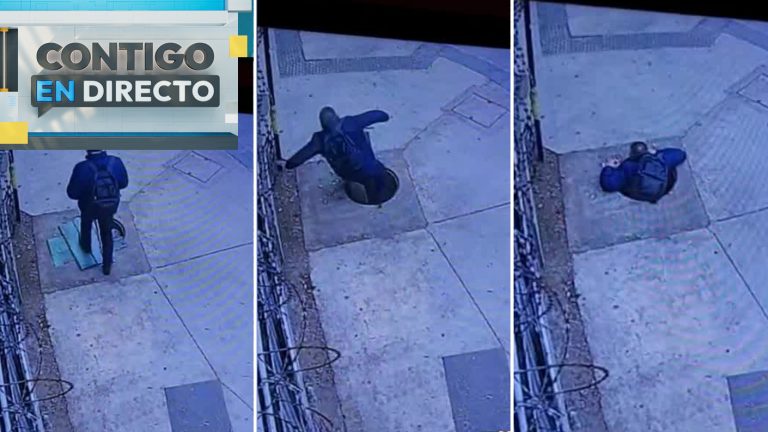 Hombre se salvó de caída por ducto gracias a su mochila en Maipú: Vecinos reclaman arreglos “parche”