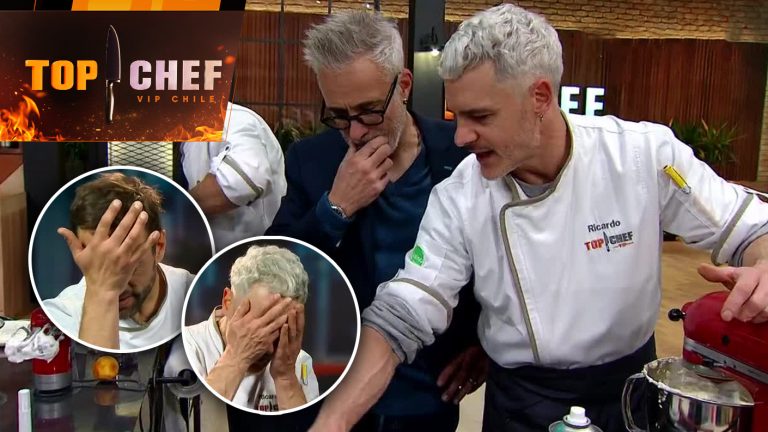 ¡Nos fuimos a la B!”: Ricardo cometió garrafal error que puso en riesgo el bizcocho en Top Chef VIP