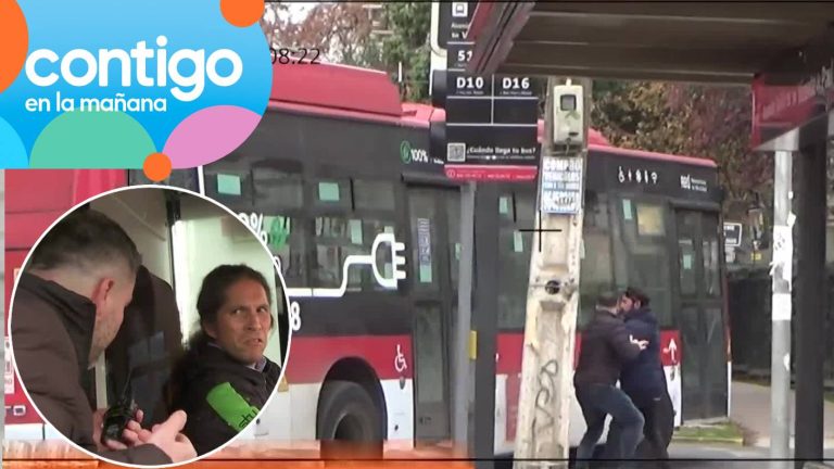 Encerró a periodista y le echó micro encima: El actuar de chofer RED acusado por violencia contra exparejas