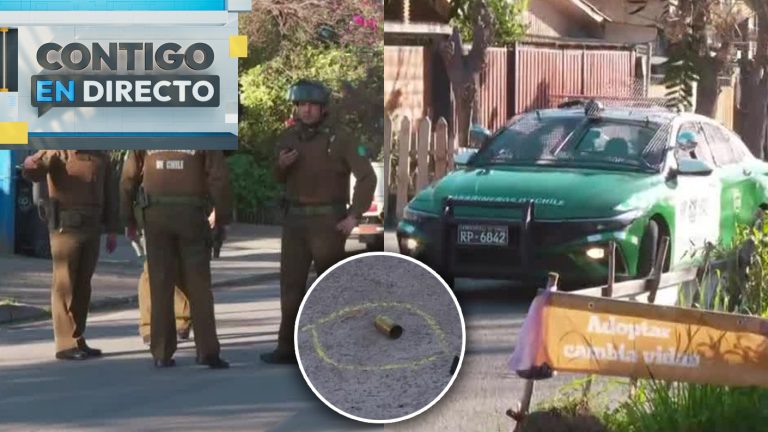 Balacera en San Ramón dejó un herido y dos detenidos: Sujetos dispararon contra vivienda más de 20 veces