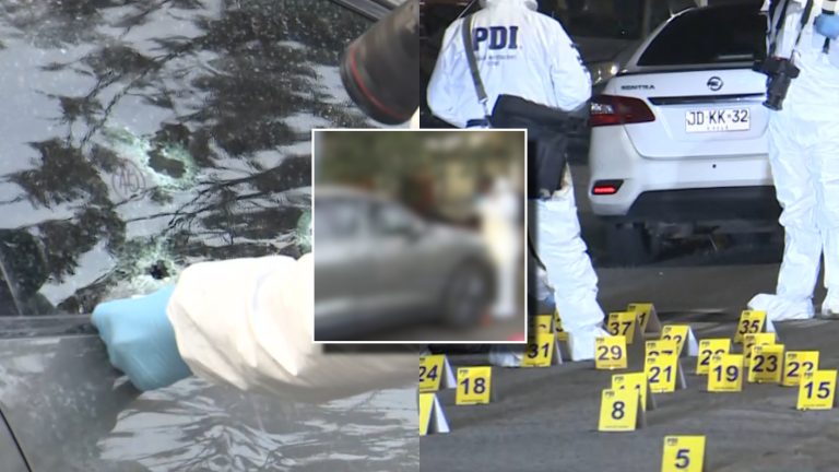 Así quedó el auto del hombre que murió acribillado en La Granja: Hubo 70 disparos