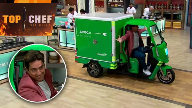 ¡Casi chocó! Cristián Riquelme causó estragos en la cocina mientras entregaba delivery en Top Chef