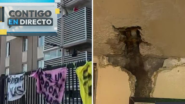 Nueve años sin soluciones: Vecinos indignados por viviendas entregadas en mal estado en Quilicura