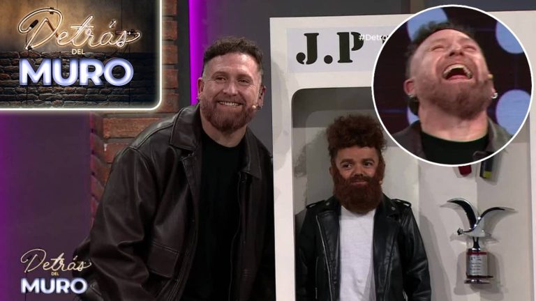 ¡No lo pudo controlar! Juan Pablo López tuvo ataque de risa con hilarante momento en Detrás Del Muro
