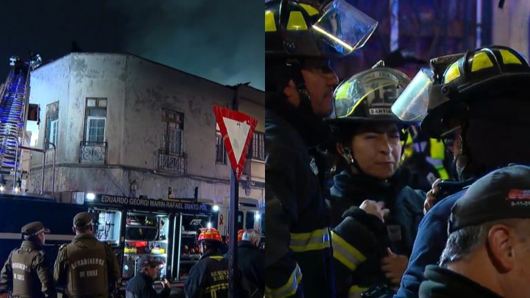 Tragedia en Santiago: Confirman muerte de lactante de dos meses atrapado en incendio