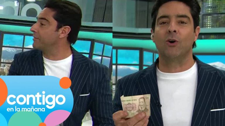 Cristián Riquelme vivió hilarante momento EN VIVO al encontrar antiguo billete perdido: “Lo vendo a...”