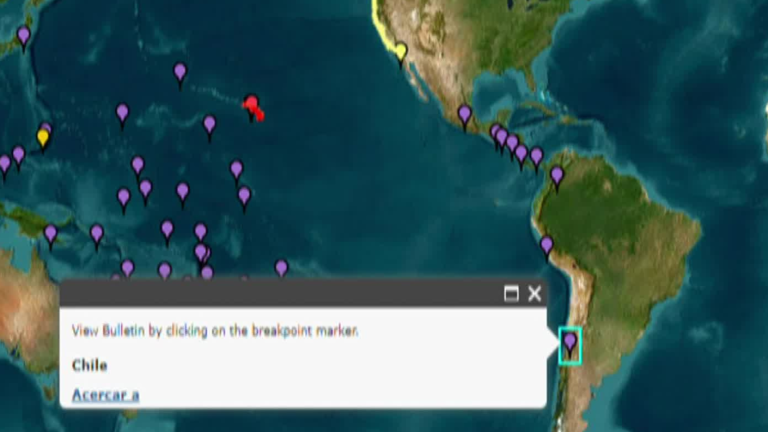 SHOA confirma amenaza de tsunami para Chile tras terremoto en Rusia