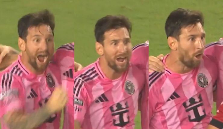 ¿Buen ganador? La polémica actitud de Messi tras ganar sufrido partido con el Inter Miami