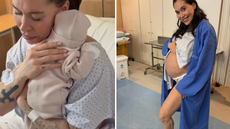 Valentina Roth muestra por primera vez a su hija recién nacida y enternece a todos en redes: “Tan hermosa”