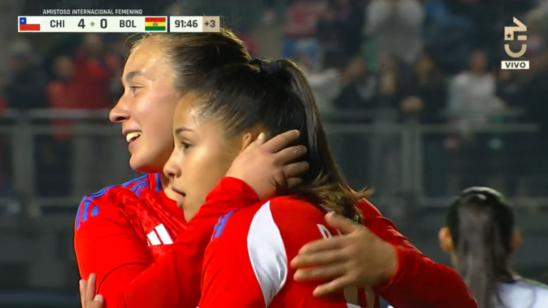 Fiesta total: El gol de Pamela Cabezas que sentenció la goleada de Chile ante Bolivia