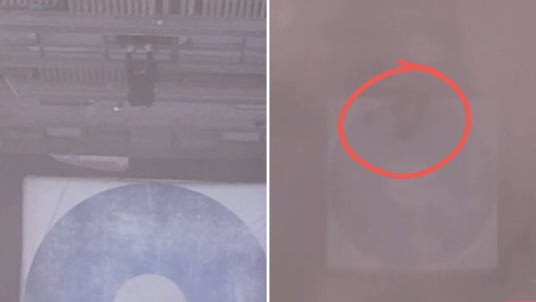 VIDEO | Persona salta del edificio desde un balcón por incendio en pleno centro de Santiago