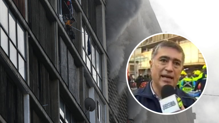 “Efecto químico peligroso”: Desbordes advirtió posible presencia de cianuro cerca de incendio en Santiago