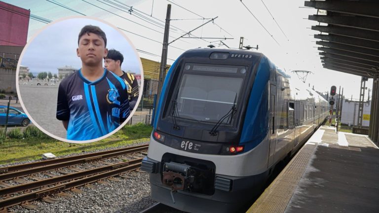 Falleció niño de 12 años que fue atropellado por Biotren en Talcahuano