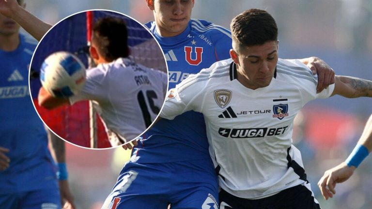 Polémicas en Superclásico de la U vs Colo Colo: Piero Maza cobra dos penales en menos de 5 minutos