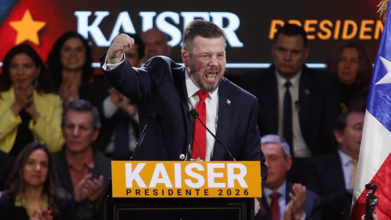 Kaiser fue proclamado candidato presidencial: Insultó a Jara y la llamó “Bachelet con esteroides”