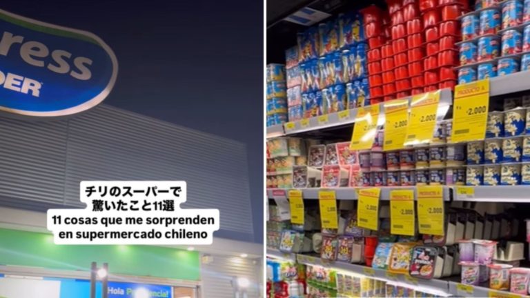 VIDEO | Joven japonés visita supermercado en Chile y revela las 11 cosas que más lo impactaron