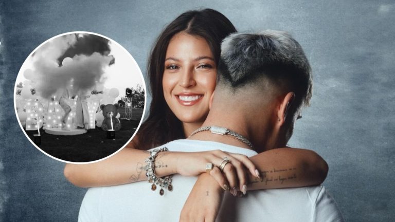 Lo transmitieron por YouTube: Ignacia Antonia y Ak4:20 revelaron el sexo de su bebé