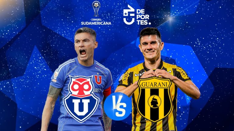 U. de Chile vs Guaraní: Dónde ver EN VIVO y ONLINE el partido por Copa Sudamericana