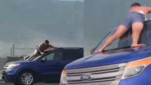 Enigmática escena viral terminó con doble detención en Antofagasta: Esto fue lo que pasó