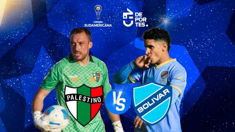 Palestino vs Bolívar: Cómo ver ONLINE y EN VIVO el partido por la Copa Sudamericana
