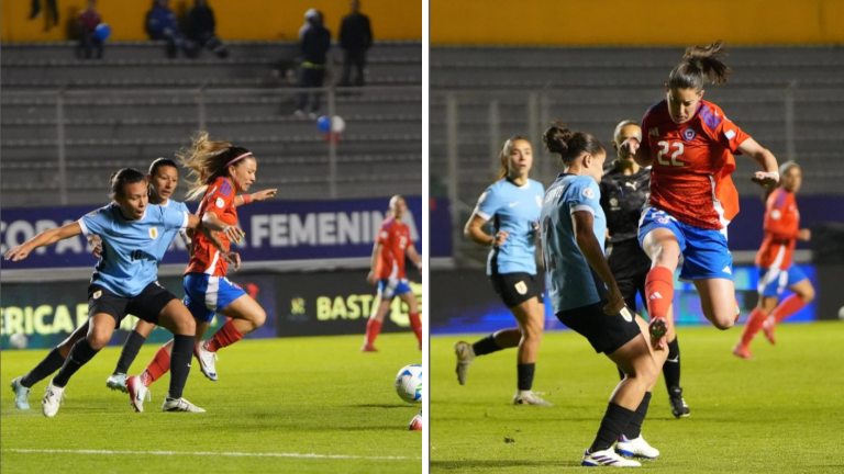 ¡Por goleada! La Roja cayó ante Uruguay y jugará su última carta en la Copa América Femenina