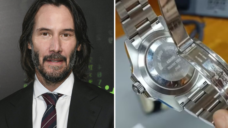 Fiscalía devolvió relojes robados por chilenos a Keanu Reeves: Están avaluados en millonaria cifra