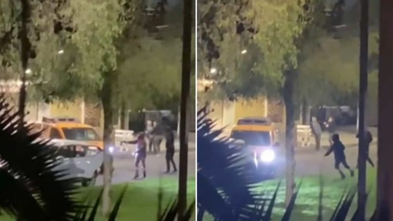 VIDEO | Así fue la encerrona a familia en Puente Alto: Los encañonaron con subametralladora láser