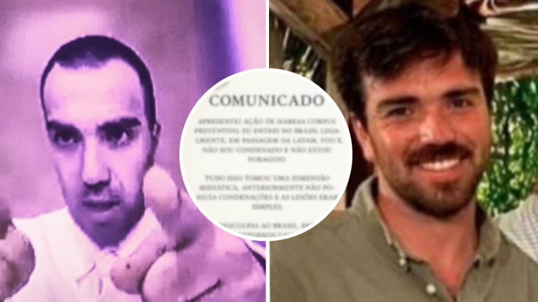 “No estoy fugitivo”: Martín de los Santos reapareció en redes y compartió comunicado en portugués