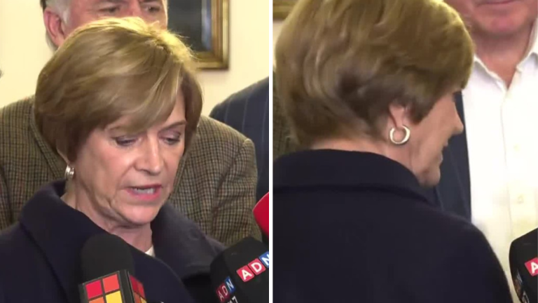 VIDEO | “¡Basta!”: La reacción de Evelyn Matthei tras pregunta sobre su caída en las encuestas