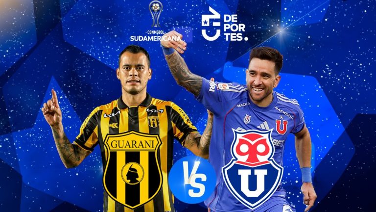 Guaraní vs U. de Chile: Dónde ver EN VIVO y ONLINE revancha por Copa Sudamericana