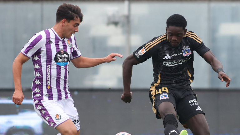 Nueva derrota: Colo Colo cayó frente al Real Valladolid por el Desafío Centenario