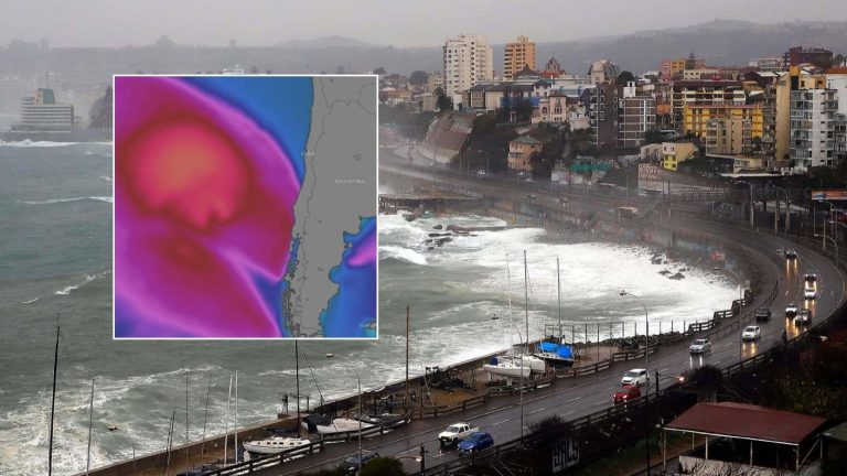 Ordenadas por hora: Las comunas que serían afectadas por las olas tras alerta de tsunami