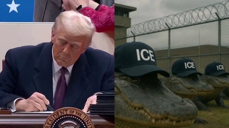 Alcatraz Caimán: Trump inaugurará cárcel para migrantes indocumentados rodeada de cocodrilos y serpientes