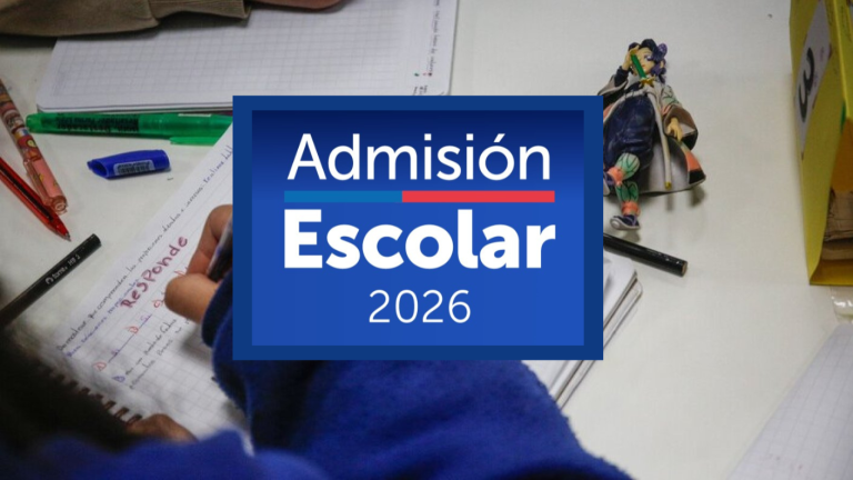 Admisión Escolar 2026: Revisa las fechas claves del proceso que inicia este 5 de agosto